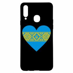 Чохол для Samsung A20s Серце України - PrintSalon
