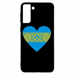 Чохол для Samsung S21+ Серце України - PrintSalon