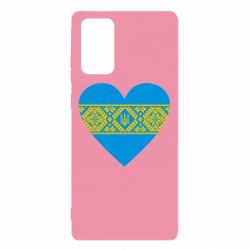 Чохол для Samsung Note 20 Серце України - PrintSalon