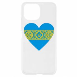 Чохол для Xiaomi Mi11 Lite Серце України - PrintSalon