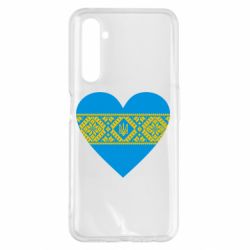 Чохол для Realme 6 Pro Серце України - PrintSalon