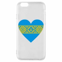 Чохол для iPhone 6/6S Серце України - PrintSalon