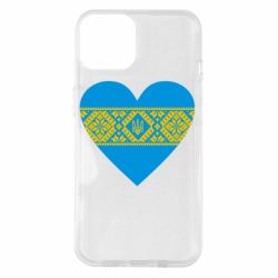 Чохол для iPhone 14 Серце України - PrintSalon