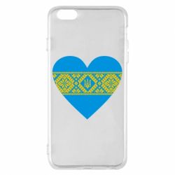 Чохол для iPhone 6 Plus/6S Plus Серце України - PrintSalon