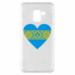 Чехол для Samsung A8 2018 Серце України