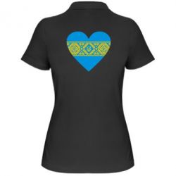 Жіноче поло Серце України - PrintSalon