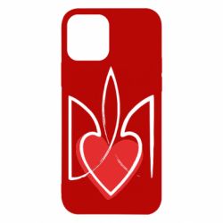 Чехол для iPhone 12 Pro Серце з гербом - PrintSalon