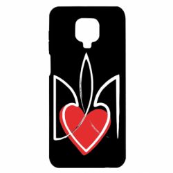 Чехол для Xiaomi Redmi Note 9S/9Pro/9Pro Max Серце з гербом - PrintSalon