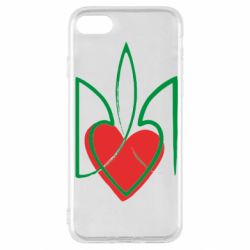 Чохол для iPhone SE 2022 Серце з гербом