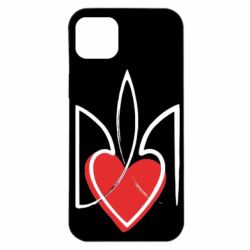 Чехол для iPhone 14 Plus Серце з гербом - PrintSalon