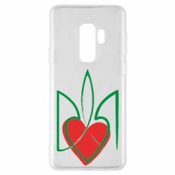 Чехол для Samsung S9+ Серце з гербом - PrintSalon