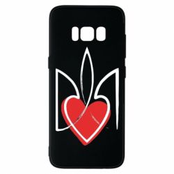 Чехол для Samsung S8 Серце з гербом - PrintSalon