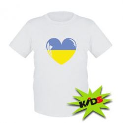 Детская футболка Сердце України