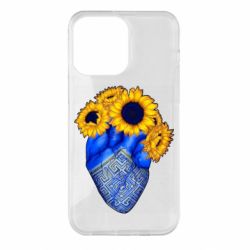 Чехол для iPhone 14 Pro Max Сердце Украины.
