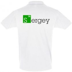 Мужское поло Sergey - PrintSalon