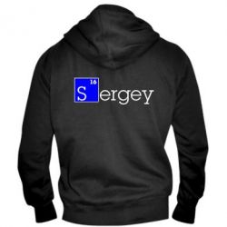Чоловіче худі на блискавці Sergey - PrintSalon