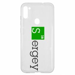 Чохол для Samsung A11 / M11 Sergey - PrintSalon