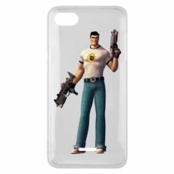 Чехол для Xiaomi Redmi 6A Serious Sam with guns