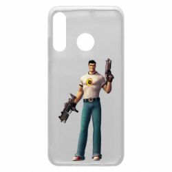 Чехол для Huawei P30 Lite Serious Sam with guns - PrintSalon