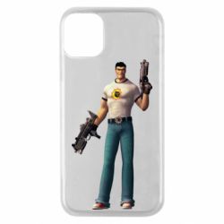 Чехол для iPhone 11 Pro Serious Sam with guns - PrintSalon