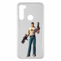 Чехол для Xiaomi Redmi Note 8 Serious Sam with guns - PrintSalon