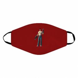 Маска многоразовая Serious Sam with guns - PrintSalon