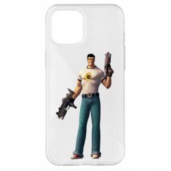 Чехол для iPhone 12 Pro Max Serious Sam with guns - PrintSalon
