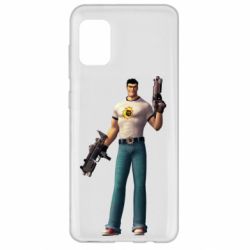Чехол для Samsung A31 Serious Sam with guns - PrintSalon