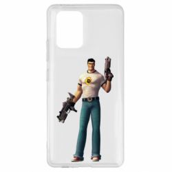 Чехол для Samsung S10 Lite Serious Sam with guns - PrintSalon