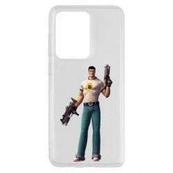 Чехол для Samsung S20 Ultra Serious Sam with guns - PrintSalon