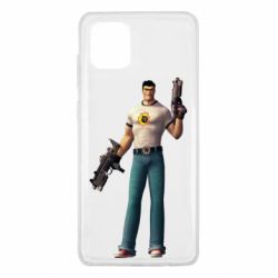 Чехол для Samsung Note 10 Lite Serious Sam with guns - PrintSalon