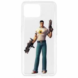Чехол для Oppo Reno 4 Lite Serious Sam with guns - PrintSalon