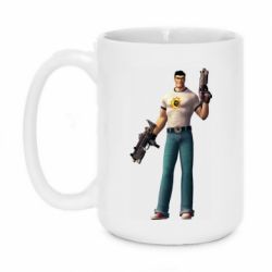 Чашка 420ml Serious Sam with guns - PrintSalon