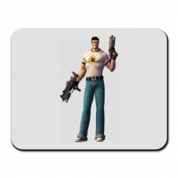 Коврик для мыши Serious Sam with guns - PrintSalon