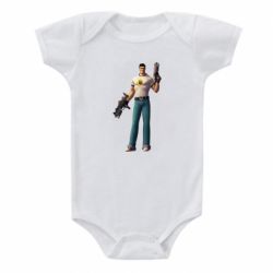 Детский бодик Serious Sam with guns - PrintSalon