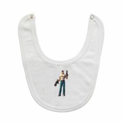 Слюнявчик  Serious Sam with guns - PrintSalon