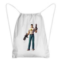 Рюкзак-мешок Serious Sam with guns - PrintSalon