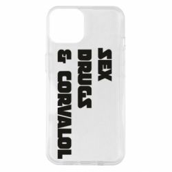 Чехол для iPhone 14 Sex Drugs s Corvalol