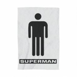 Полотенце с принтом Sex superman - PrintSalon