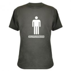 Камуфляжная футболка Sex superman - PrintSalon