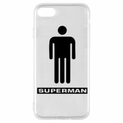 Чехол для iPhone SE 2020 Sex superman - PrintSalon