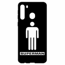 Чехол для Samsung A21 Sex superman - PrintSalon