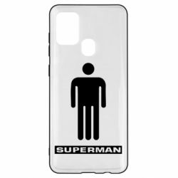 Чехол для Samsung A21s Sex superman - PrintSalon