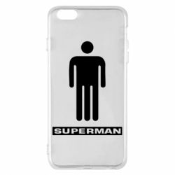 Чехол для iPhone 6 Plus/6S Plus Sex superman - PrintSalon
