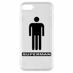 Чехол для iPhone 7 Sex superman - PrintSalon