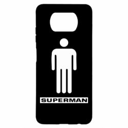 Чехол для Xiaomi Poco X3 Sex superman - PrintSalon