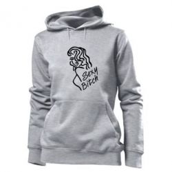 Женское худи Sexy Bitch - PrintSalon