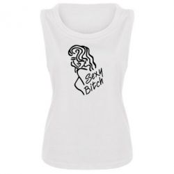 Женская майка Sexy Bitch - PrintSalon
