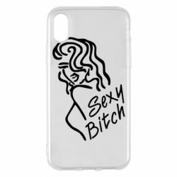 Чехол для iPhone X/Xs Sexy Bitch