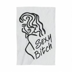 Полотенце с принтом Sexy Bitch - PrintSalon